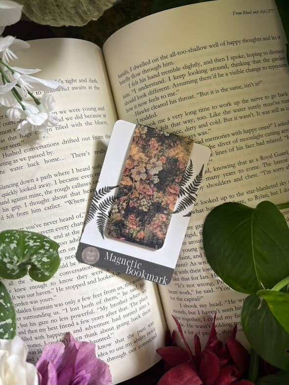 Grandma's Wallpaper Magnetic Bookmark