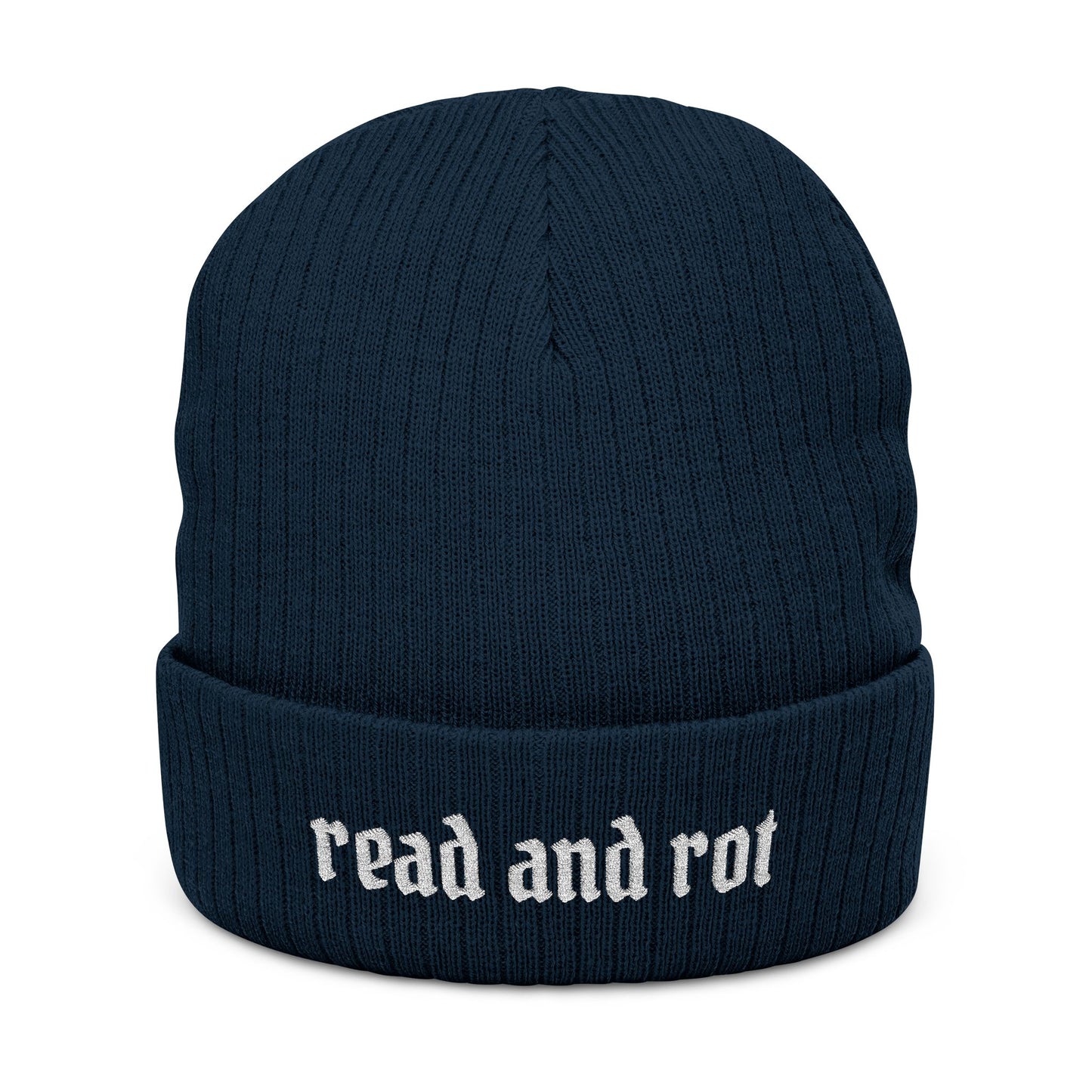 Read and Rot Embroidered Beanie