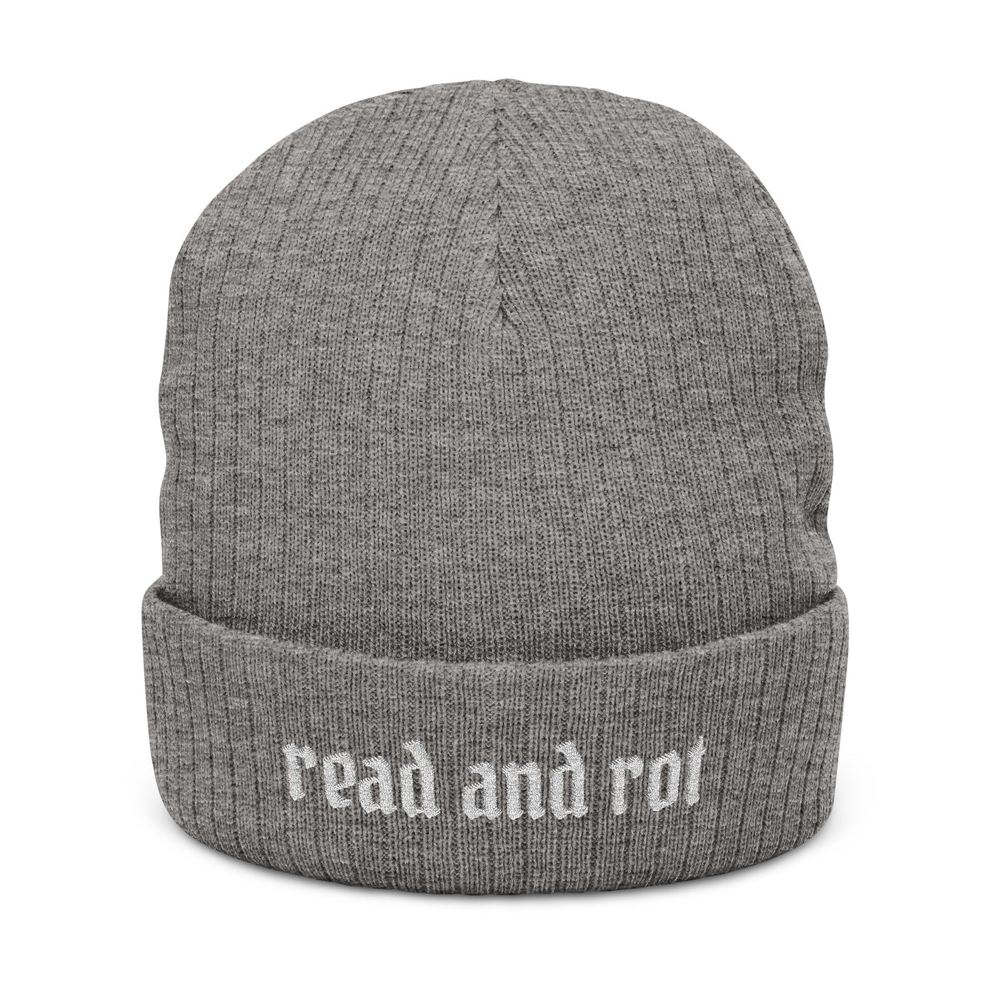 Read and Rot Embroidered Beanie