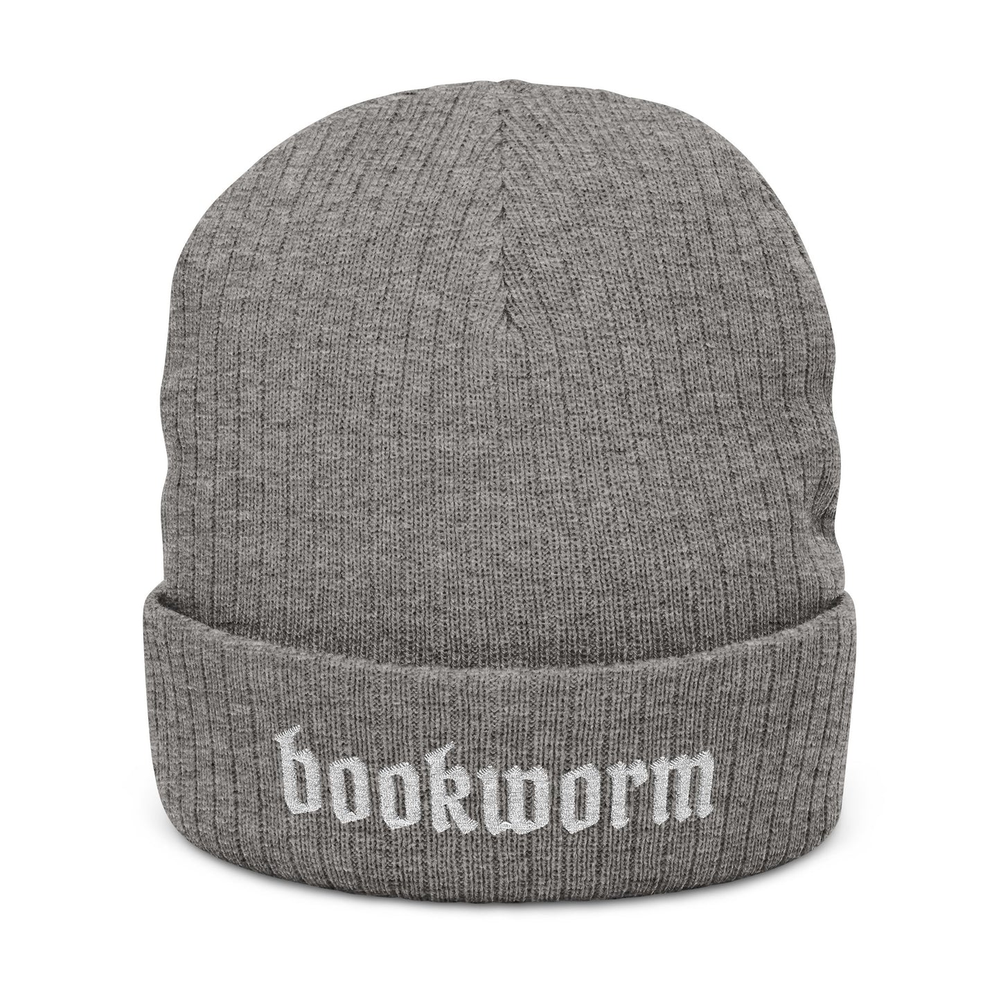 Bookworm Embroidered Beanie