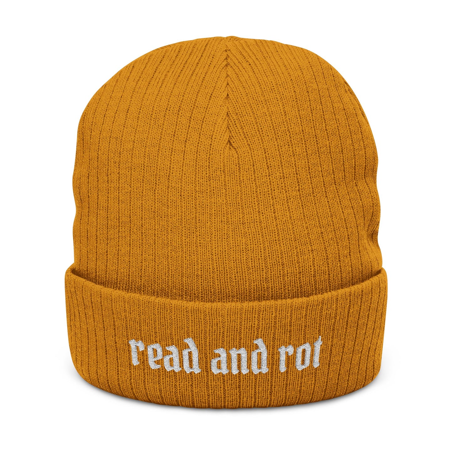 Read and Rot Embroidered Beanie