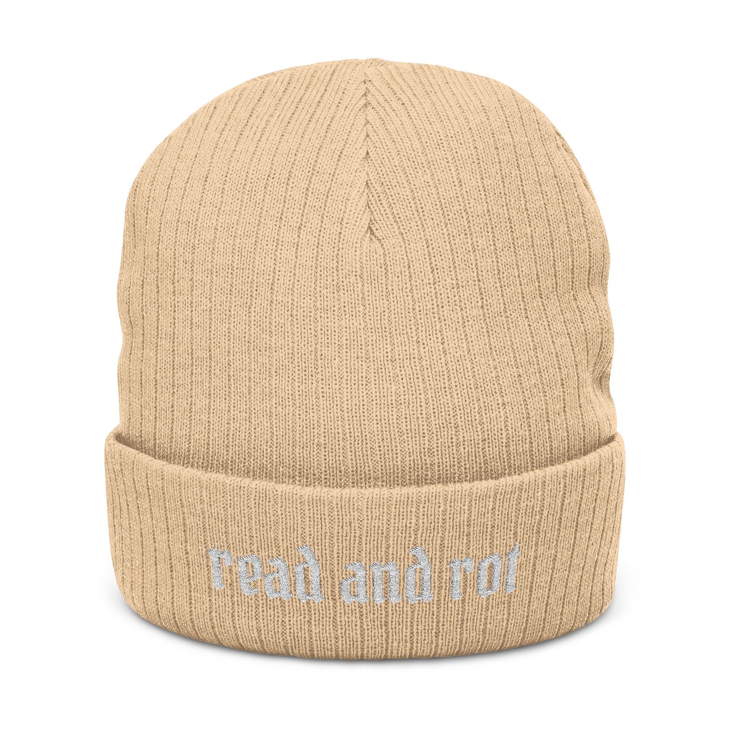 Read and Rot Embroidered Beanie