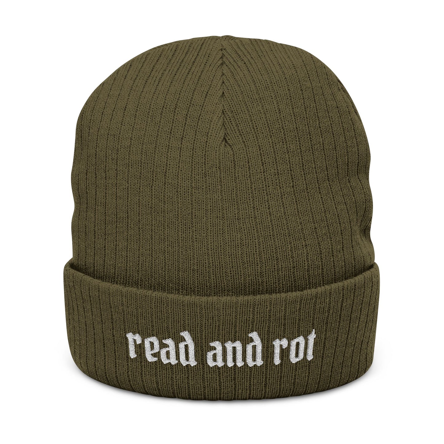 Read and Rot Embroidered Beanie