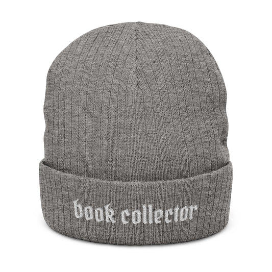 Book Collector Embroidered  Beanie