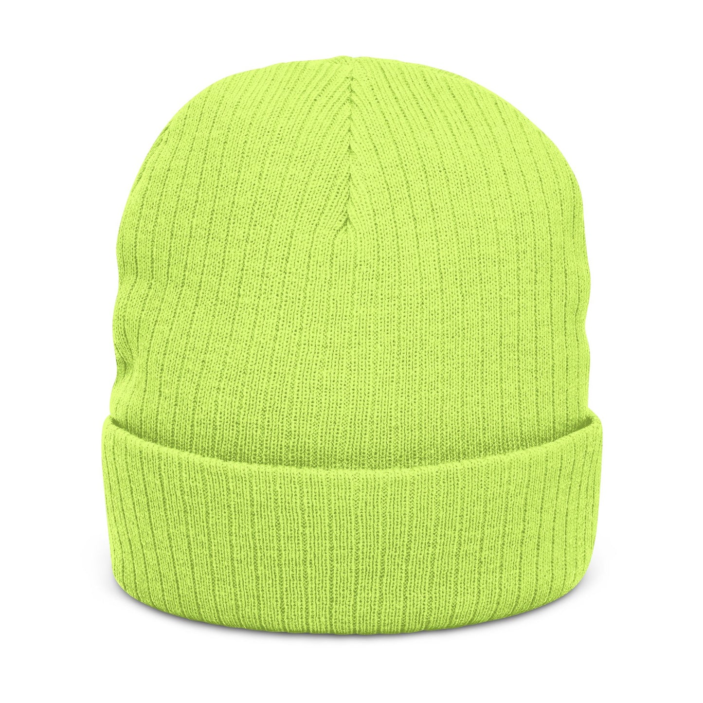 Not Friendly Light Embroidered Beanie
