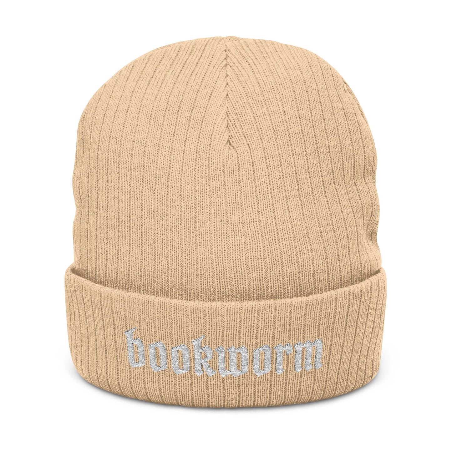 Bookworm Embroidered Beanie