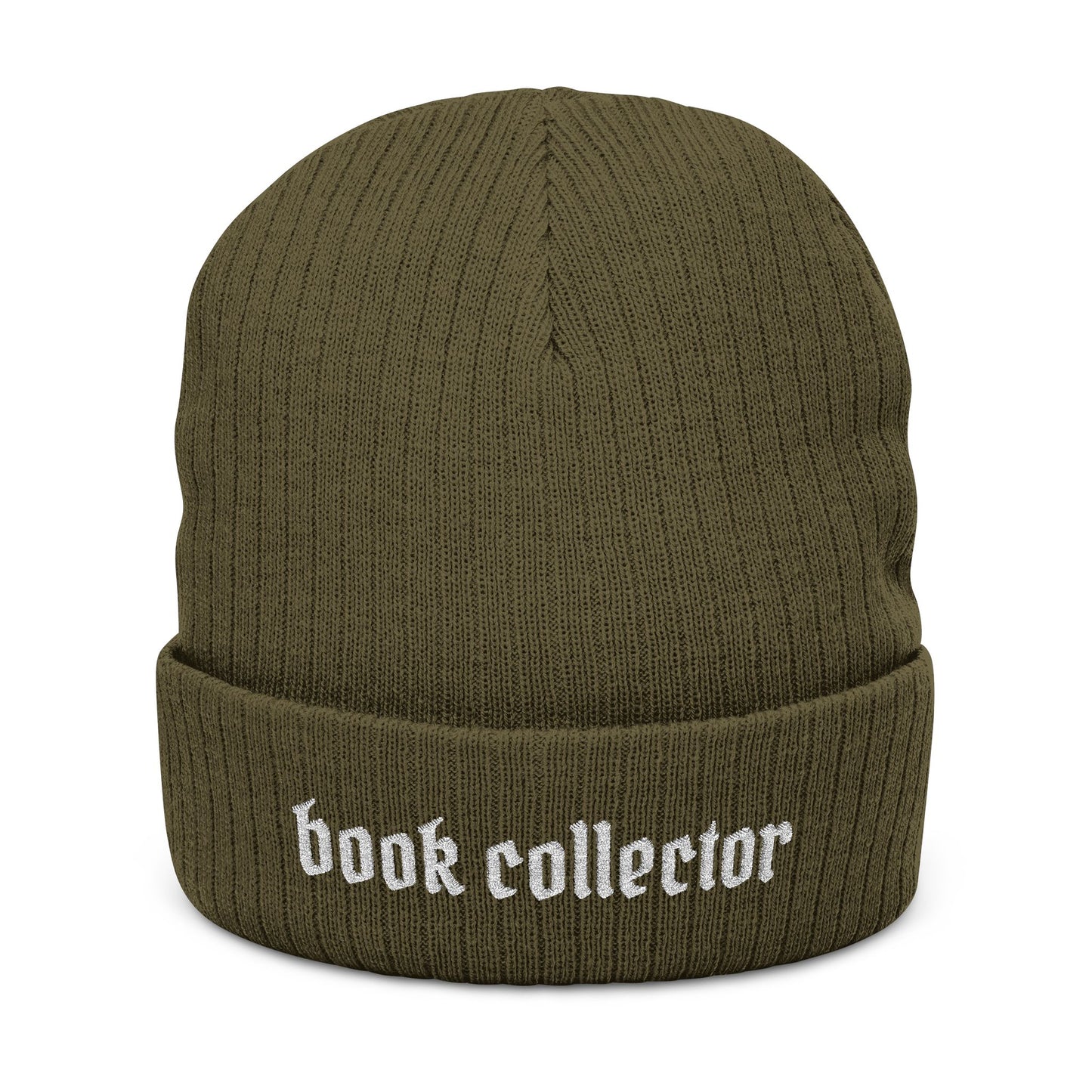 Book Collector Embroidered  Beanie