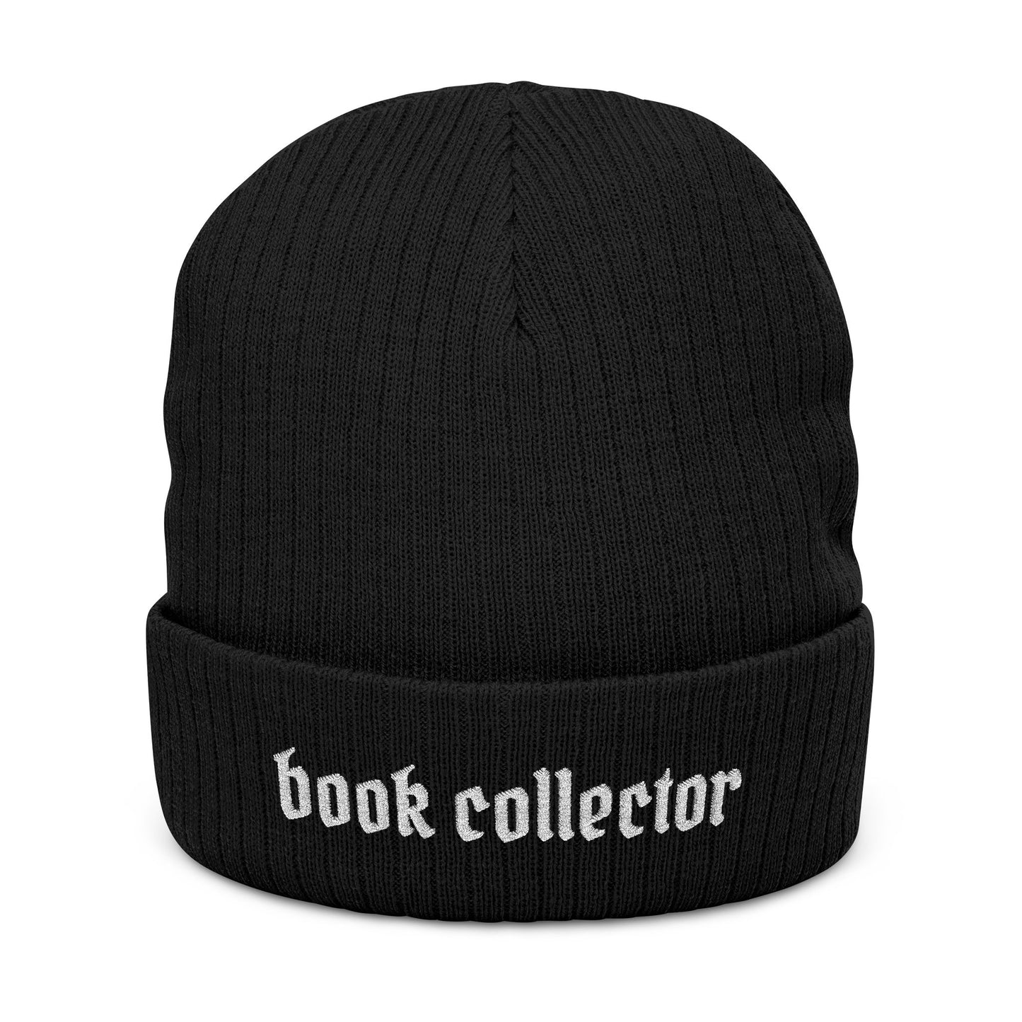 Book Collector Embroidered  Beanie