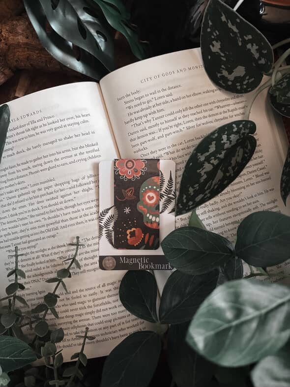 Día de los Muertos Magnetic Bookmark