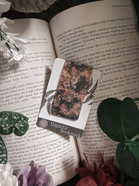 Grandma's Wallpaper Magnetic Bookmark