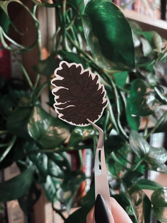 Pinecone Sticker