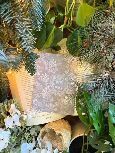 Snowflakes Kindle Insert