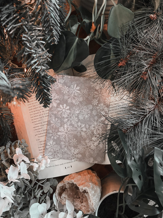Snowflakes Kindle Insert