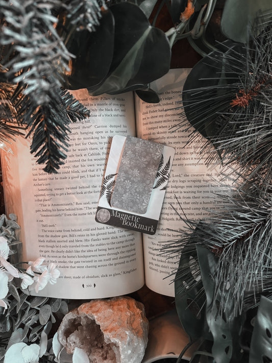Snowflakes Magnetic Bookmark