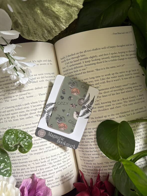 Lazy Sunday Magnetic Bookmark