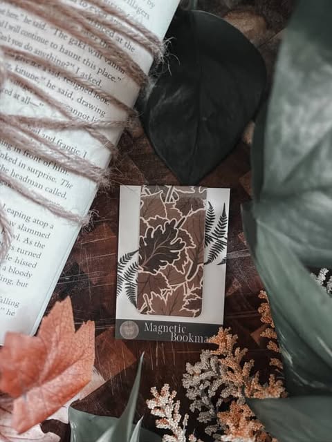 We Call it Fall Because Leaves Fall Down Magnetic Bookmark
